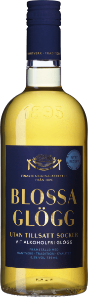 Blossa vit alkoholfri glögg utan tilsatt socker