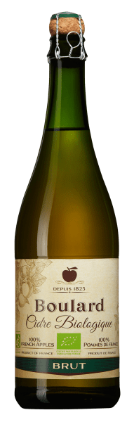 Boulard Cidre Biologique Brut, 750 ml