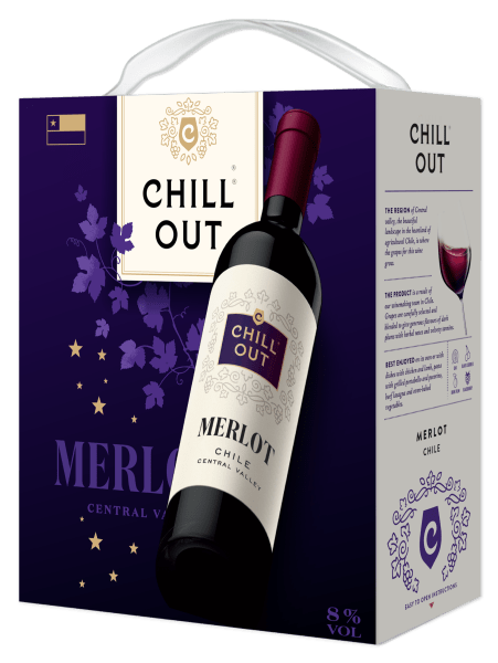 Chill Out Merlot Chile 8 % 2l