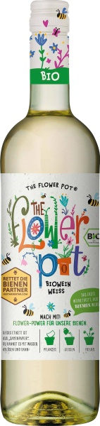 The Flower Pot Biowein Weiss