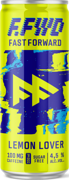 F.FWD Fast Forward Lemon Lover Sugar Free 4,5%