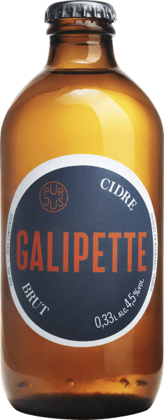 Galipette Cidre Brut 4,5% 33cl