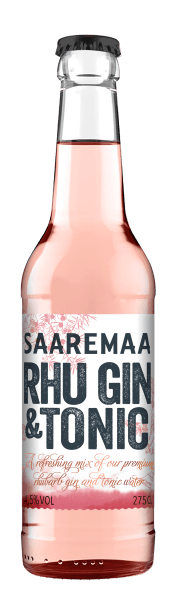 Saaremaa Rhubarb Gin & Tonic 4,5%