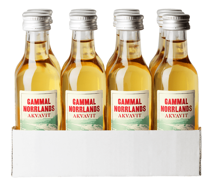 Gammal Norrlands Akvavit, multipack 12x5cl