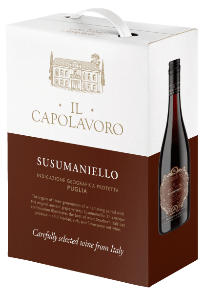 Il Capolavoro Susumaniello Rosso IGP Puglia 3 L