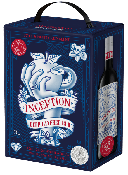 Inception Deep Layered Red hanapakkaus 3 l