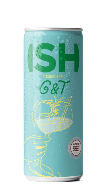 ISH GINI&TONIC bezalkoholisks kokteilis