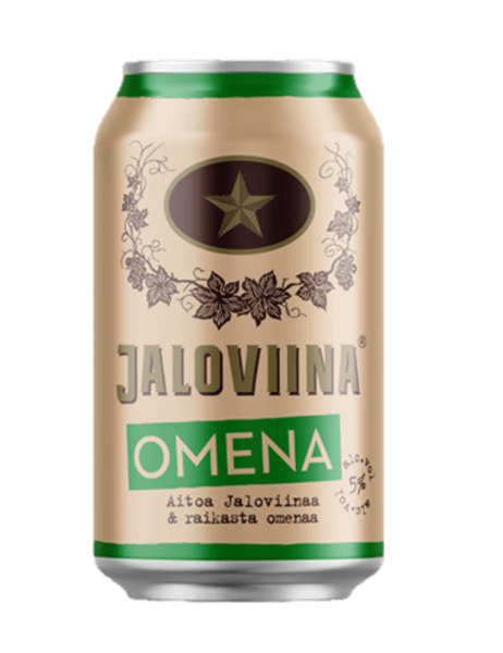 Jaloviina Omena 5%  33 cl