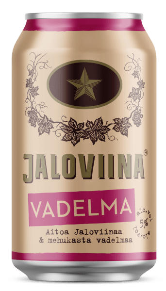 Jaloviina Vadelma 5% 33 cl 