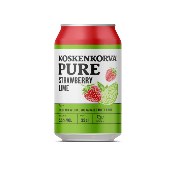 Koskenkorva Pure Strawberry Lime 5,5 %