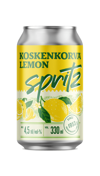 Koskenkorva Spritz Lemon RTD 4,5% 33 cl