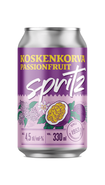 Koskenkorva Spritz Passionfruit RTD 4,5% 33 cl