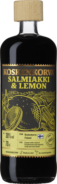 KOSKENKORVA SALMIAKKI LEMON