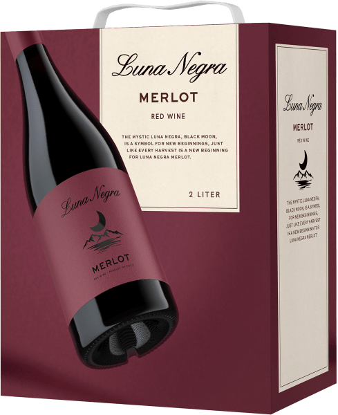 Luna Negra Merlot hanapakkaus 2 l