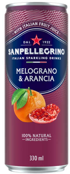 Sanpellegrino Melograno & Arancia 33 cl 