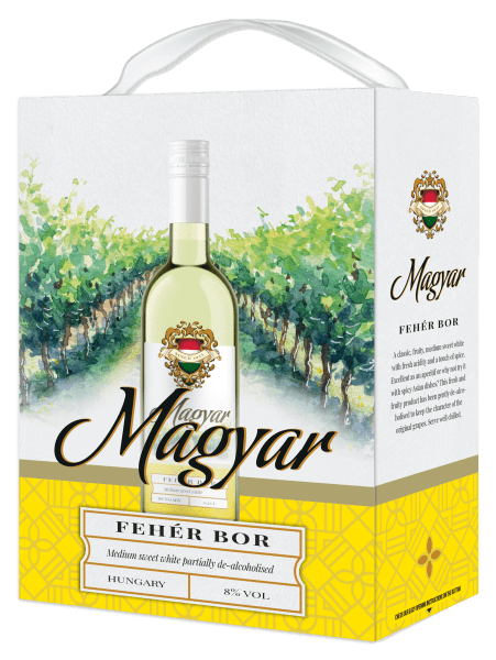 Magyar Feher White 8% 3l