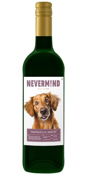 Nevermind Tempranillo Merlot Spain 8 %