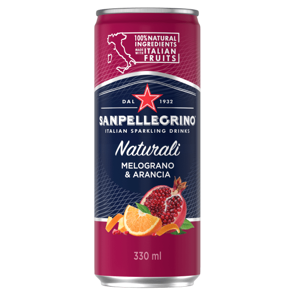 SanPellegrino Naturali Melograno & Arancia 33 cl