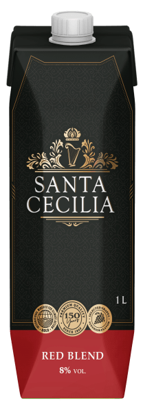 Santa Cecilia Red Blend 8% 1L tetra