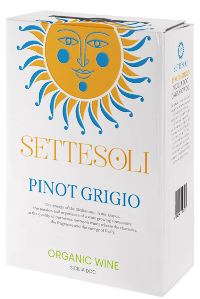 Settesoli Pinot Grigio Organic 3 L