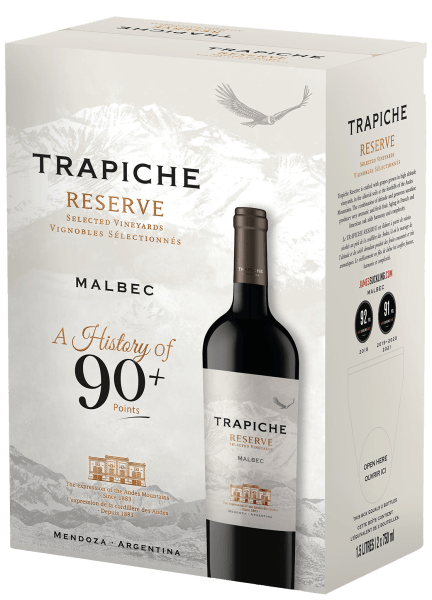 Trapiche Reserve Malbec 1,5L hanapakkaus