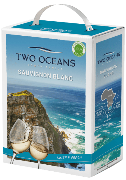 Two Oceans Sauvignon Blanc hanapakkaus 3 L