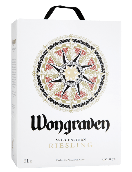 Wongraven Morgenstern Riesling, box 3 l.