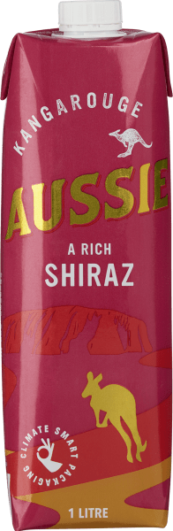 Aussie Kangarouge A Rich Shiraz 1L Tetra