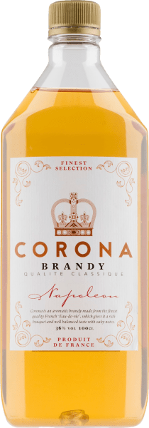 Corona Brandy VSOP 36 % 1L Pet