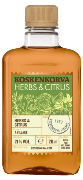 Koskenkorva Herb & Citrus Liqueur 21 % 20cl PET