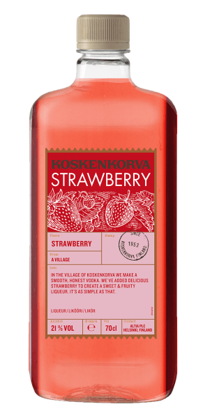 Koskenkorva The Original Strawberry 20 % 70 cl