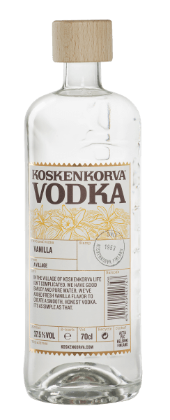 Koskenkorva Vodka Vanilla 37,5 % 70cl