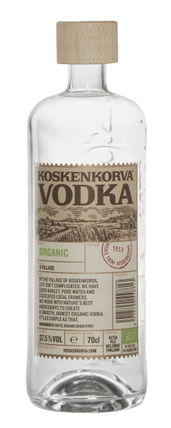 Koskenkorva Vodka Organic 37,5% 70cl