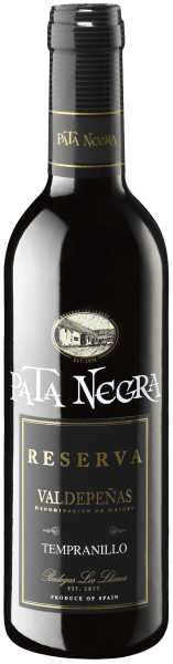 Pata Negra Reserva Tempranillo Valdepeñas 37,5 cl