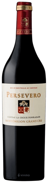 Persevero Château La Grâce Fonrazade Saint-Émilion Grand Cru Classé