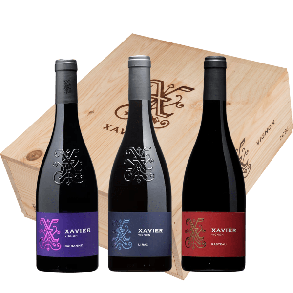 Xavier Vignon Trälåda x 3 Rhônedalen