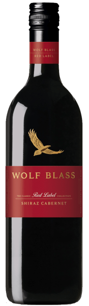WOLF BLASS RED LABEL SHIRAZ CABERNET