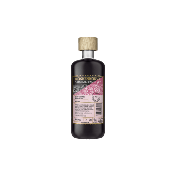 Koskenkorva Liqueuer Salmiakki-Raspberry 50 cl