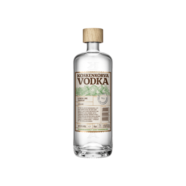 Koskenkorva Vodka Lemon Lime Yarrow 70 cl