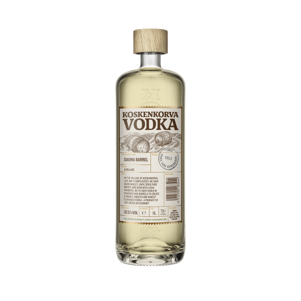 Koskenkorva Vodka Sauna Barrel 100 cl