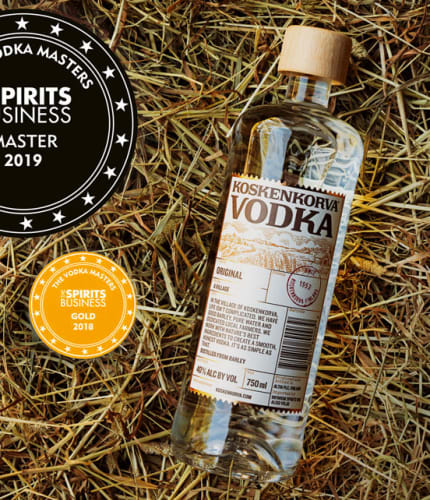 Koskenkorva is an award winning vodka