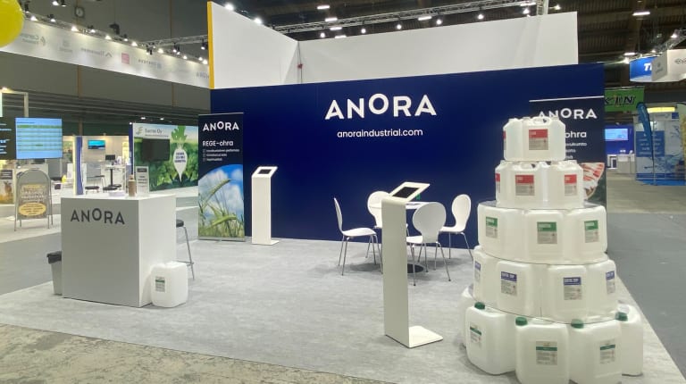 Anora's stand at KoneAgria Tampere