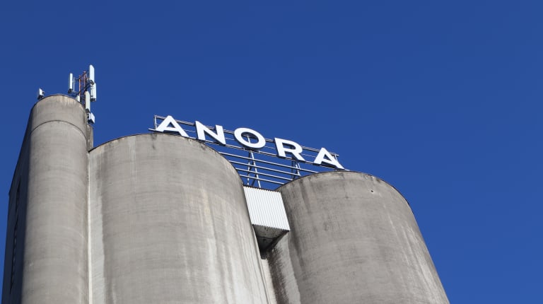 Koskenkorva barley silos