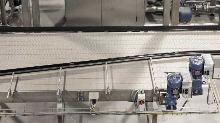 Demanding cleaning areas in food industry