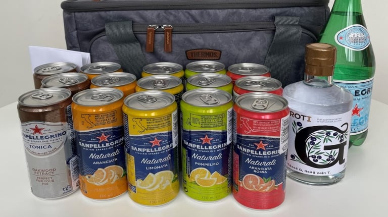 Piknikkassi arpavoittona