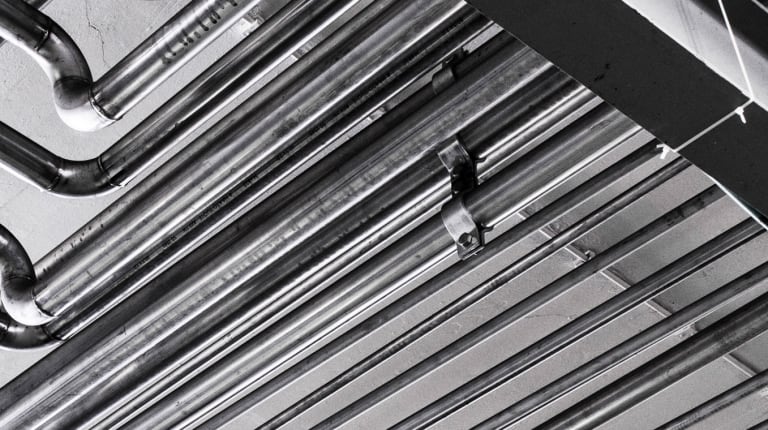 Teollisuuden putkistoja