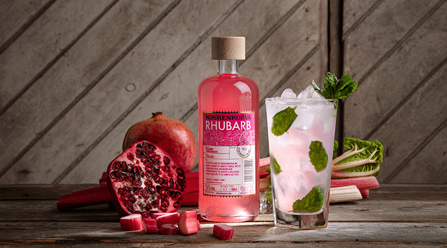 Rhubarb Mojito