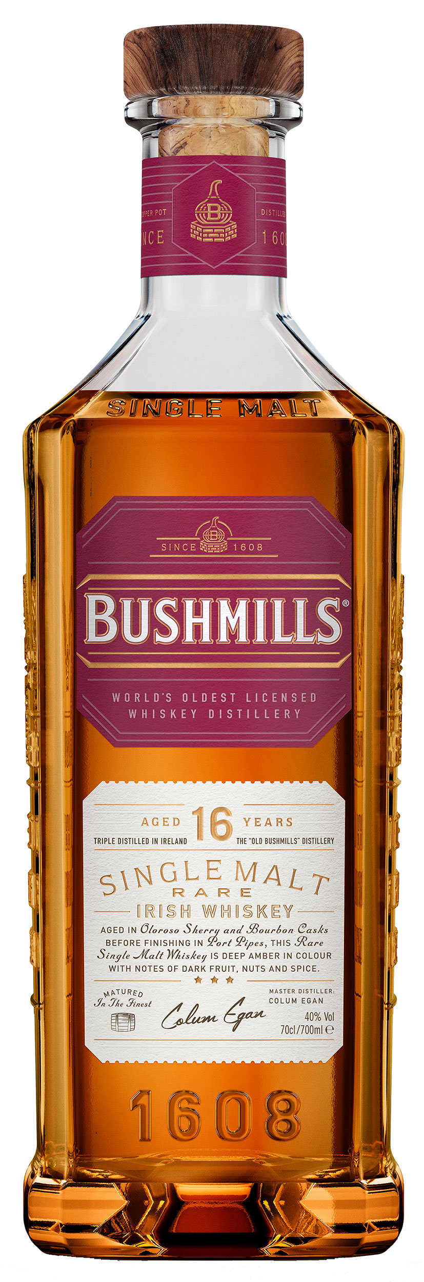 Bushmills 16 Year Old Single Malt 70Cl