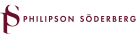 Philipson Söderberg - Secondary logo (burgundy)