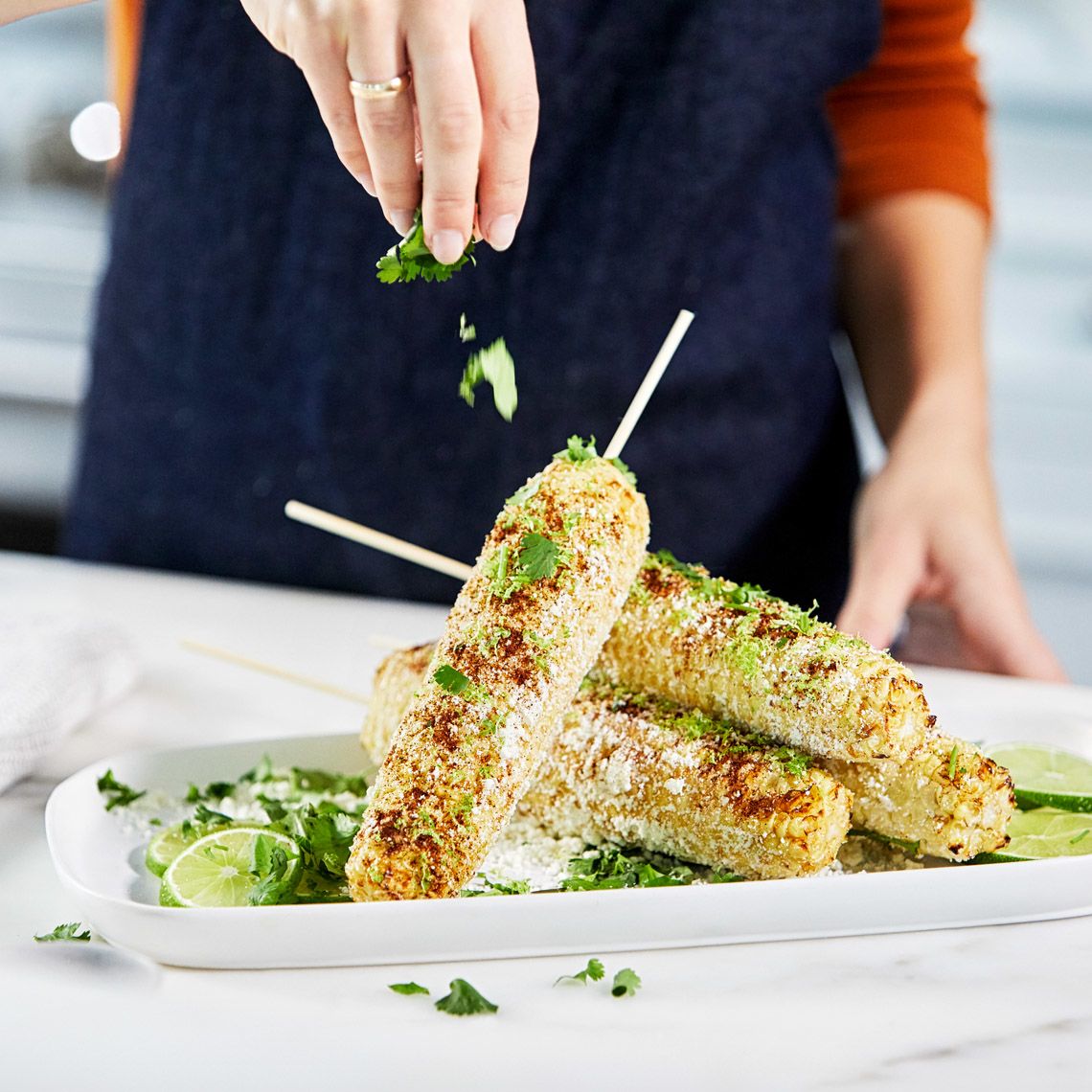 Elotes (Mexican Street Corn) Combi Steam Oven Recipes